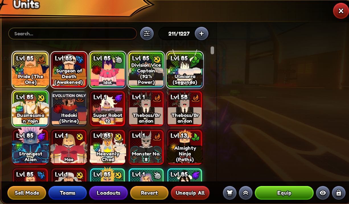 Conta Anime Last Stand- Pós Roll Back - antigo Meta TOTAL - Barata