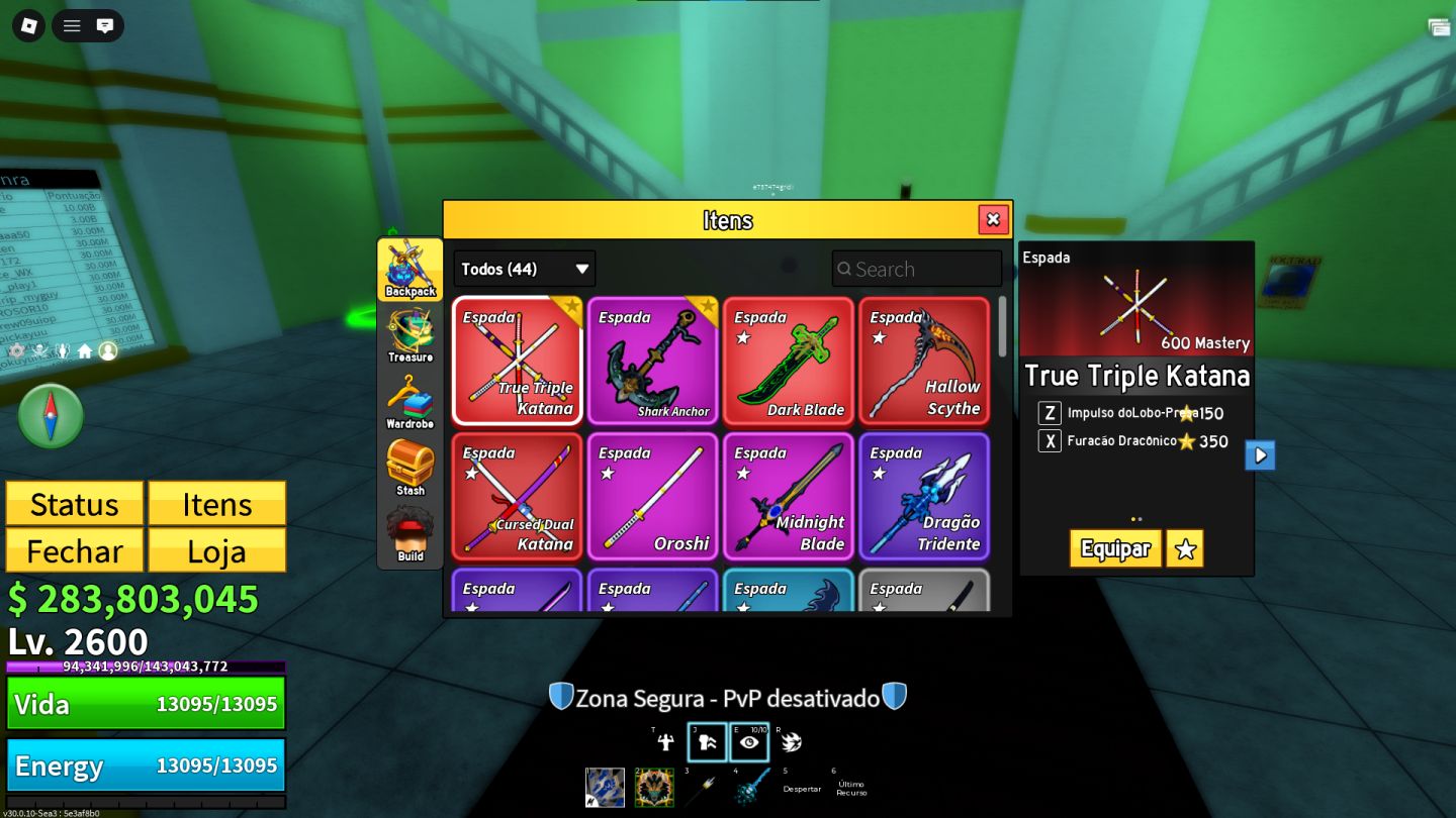 Conta Blox Fruit Dragon East Ingerida e Rumble, Buddha e Ice Compradas Robux