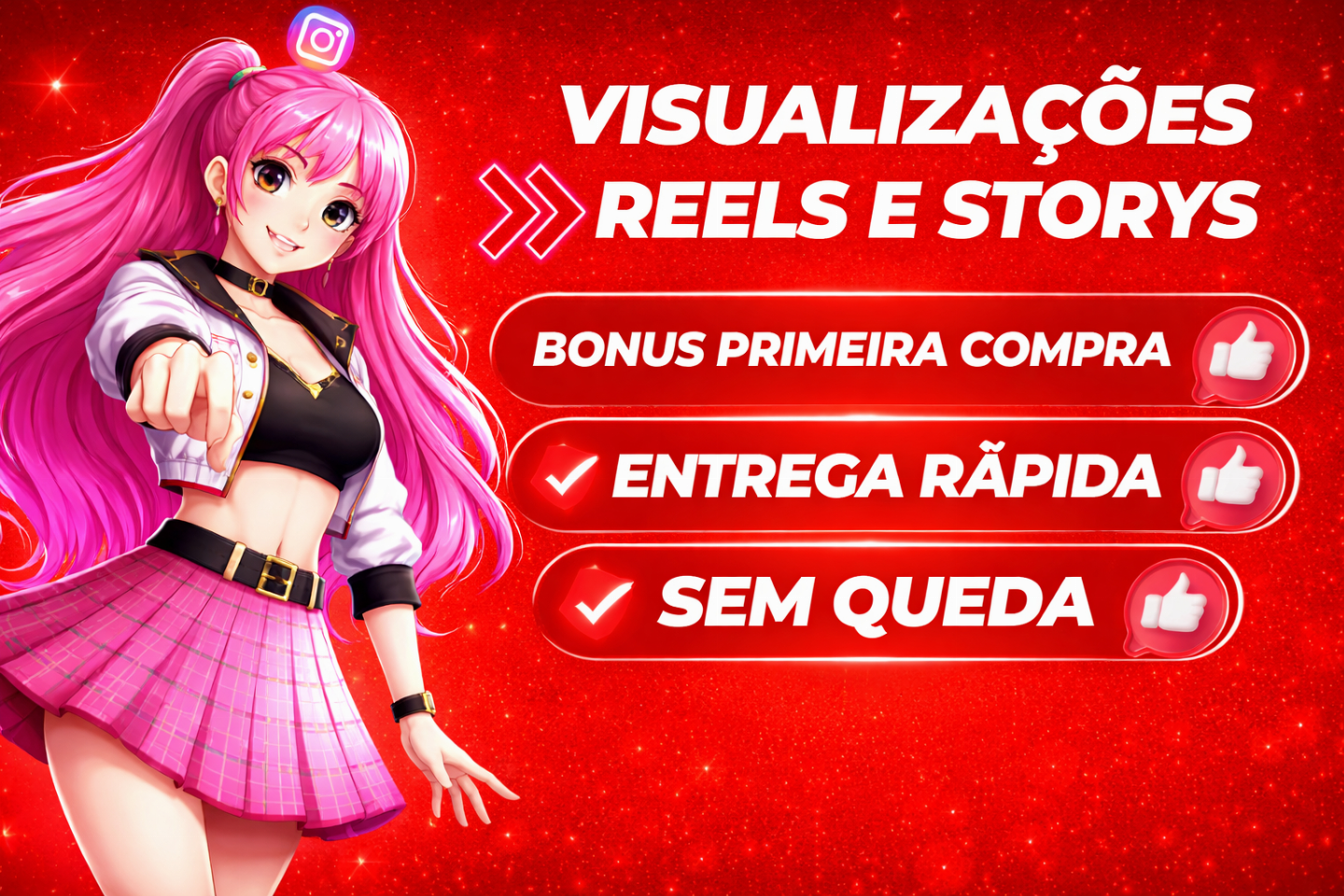 [MENOR PREÇO] VISUALIZAÇÕES PARA REELS E STORIES