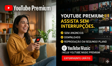 YouTube Premium Família Assista Sem Anúncios (ENTREGA RAPIDA)