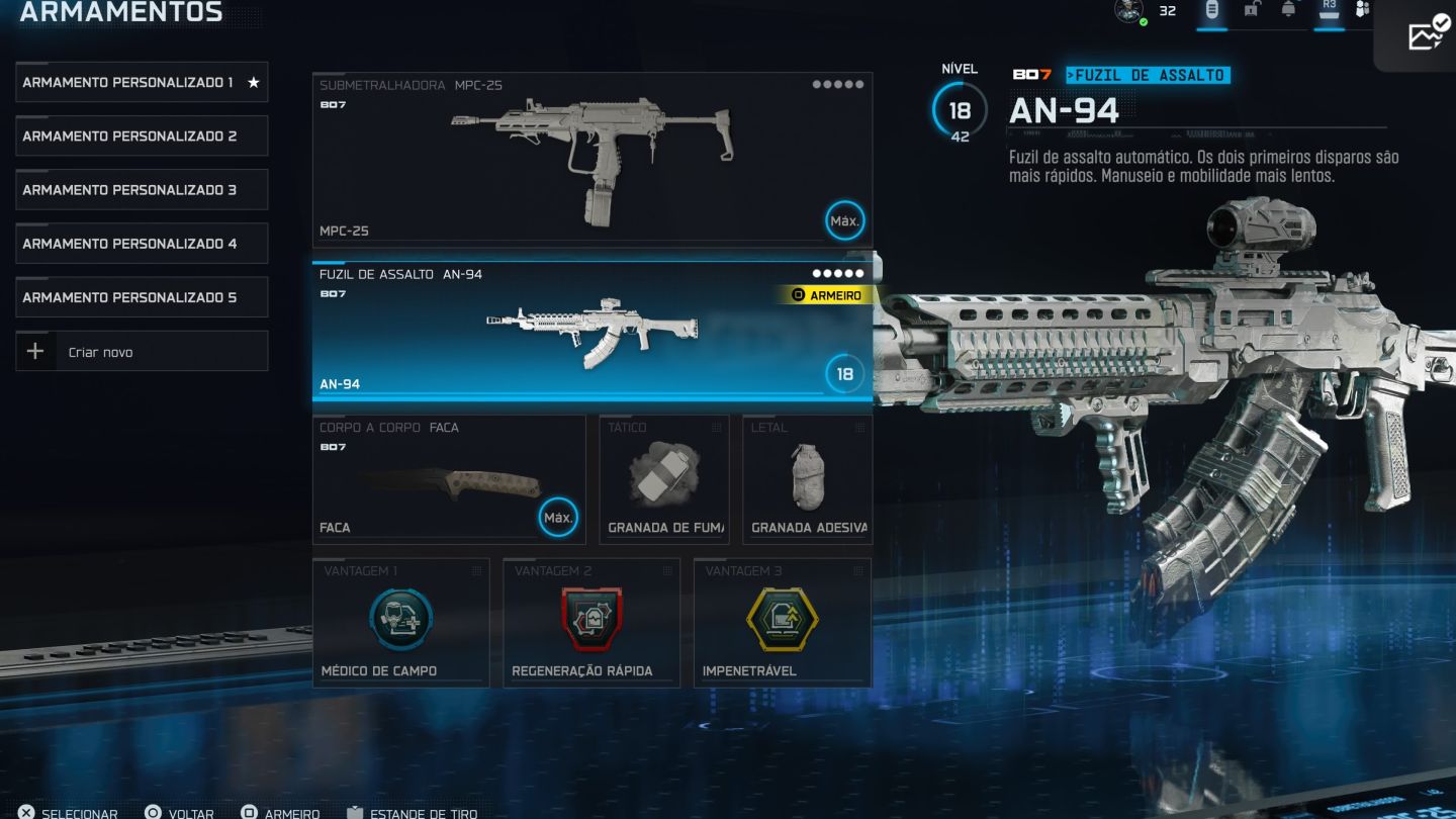 CONTA WARZONE (BO7) prestígio 8