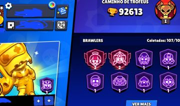 Conta de Brawl Stars 2019 full buffies