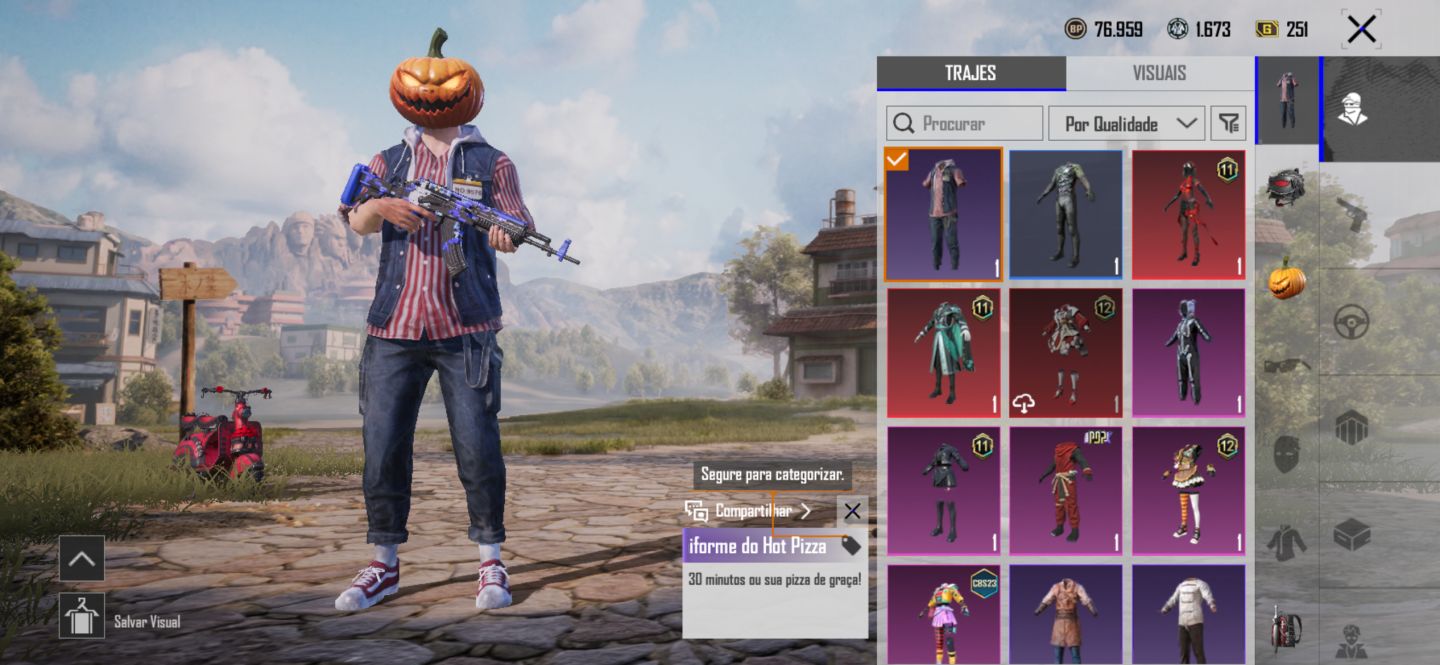 CONTA PUBG MOBILE - Iniciante