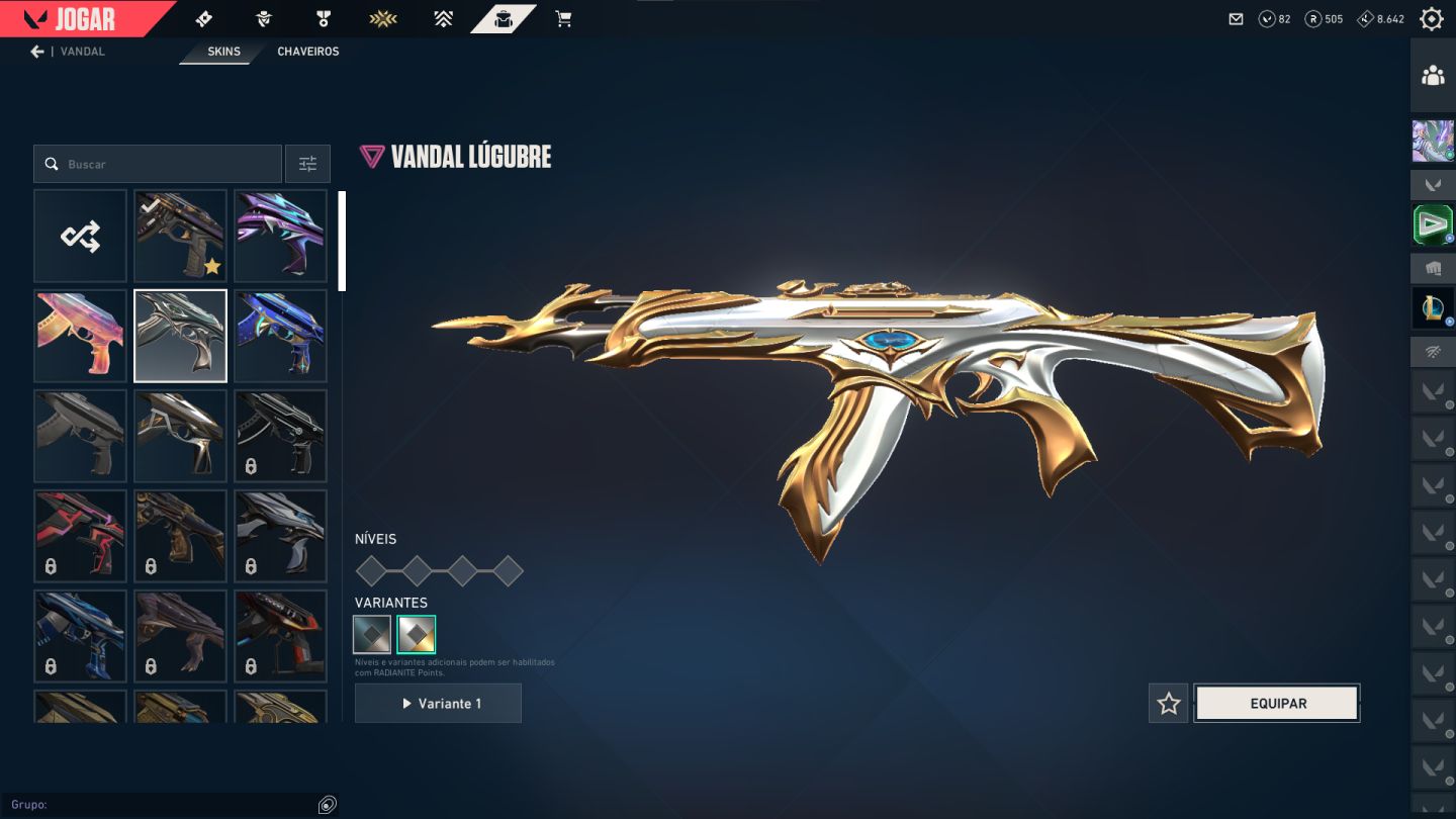 CONTA COM LEQUE FLAMEJANTE EXCLUSIVO E MUITAS SKINS / PRECO NEGOCIAVEL