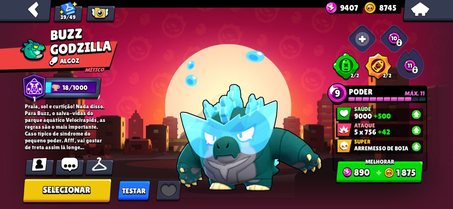 Conta brawl stars 2019 com todos brawlers 55K trofeu