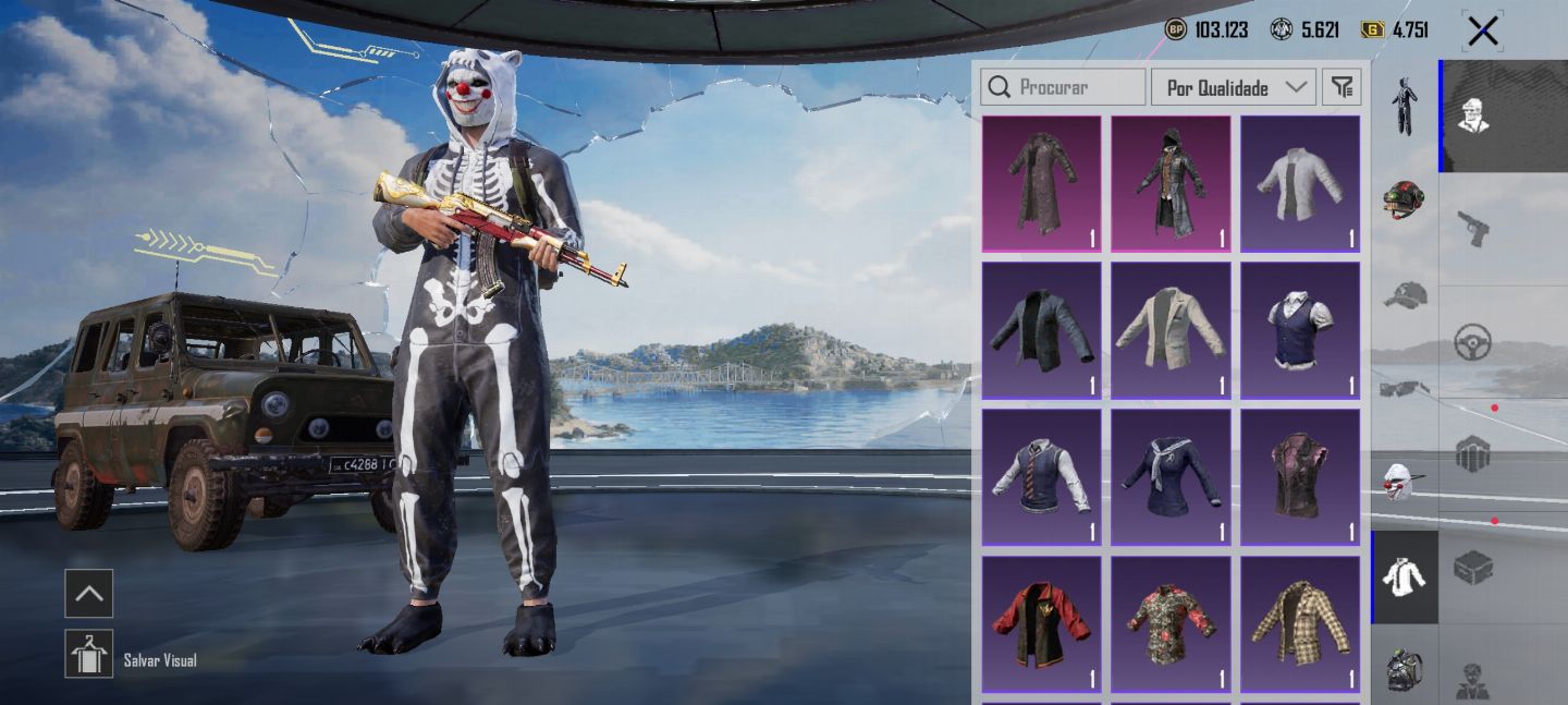Conta pubg mobile com skin raras