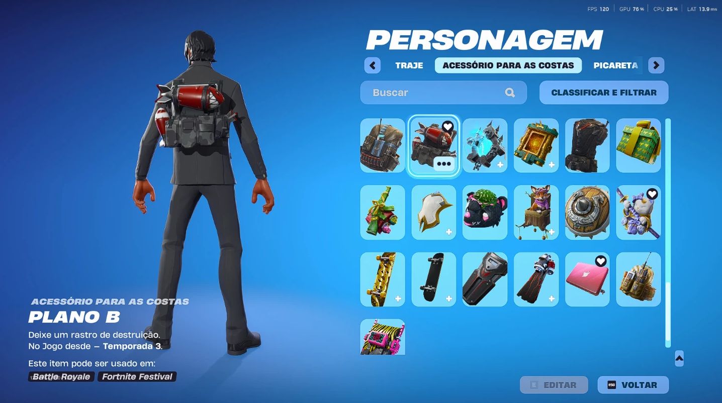 CONTA FORTNITE OG 106 SKINS | CAVALEIRO AZUL, CEIFADOR, OMEGA COMPLETA, MINTY