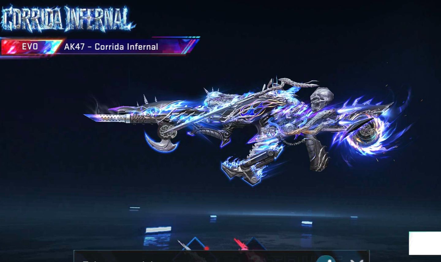 Conta de BS bem cuidada com várias skins evo e eternas