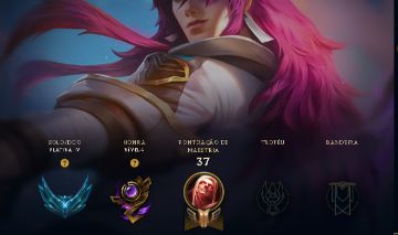 Conta platina 4 com 71% de win rate mmr alto ganhando 30/28pdl e 13 mil essencia