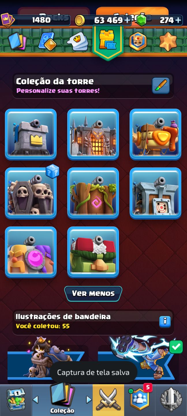 Conta Clash royale 10K+