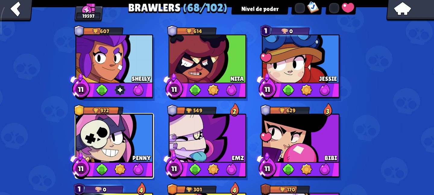 Conta Brwal stars e Clash Royale 24k e 10k troféus!