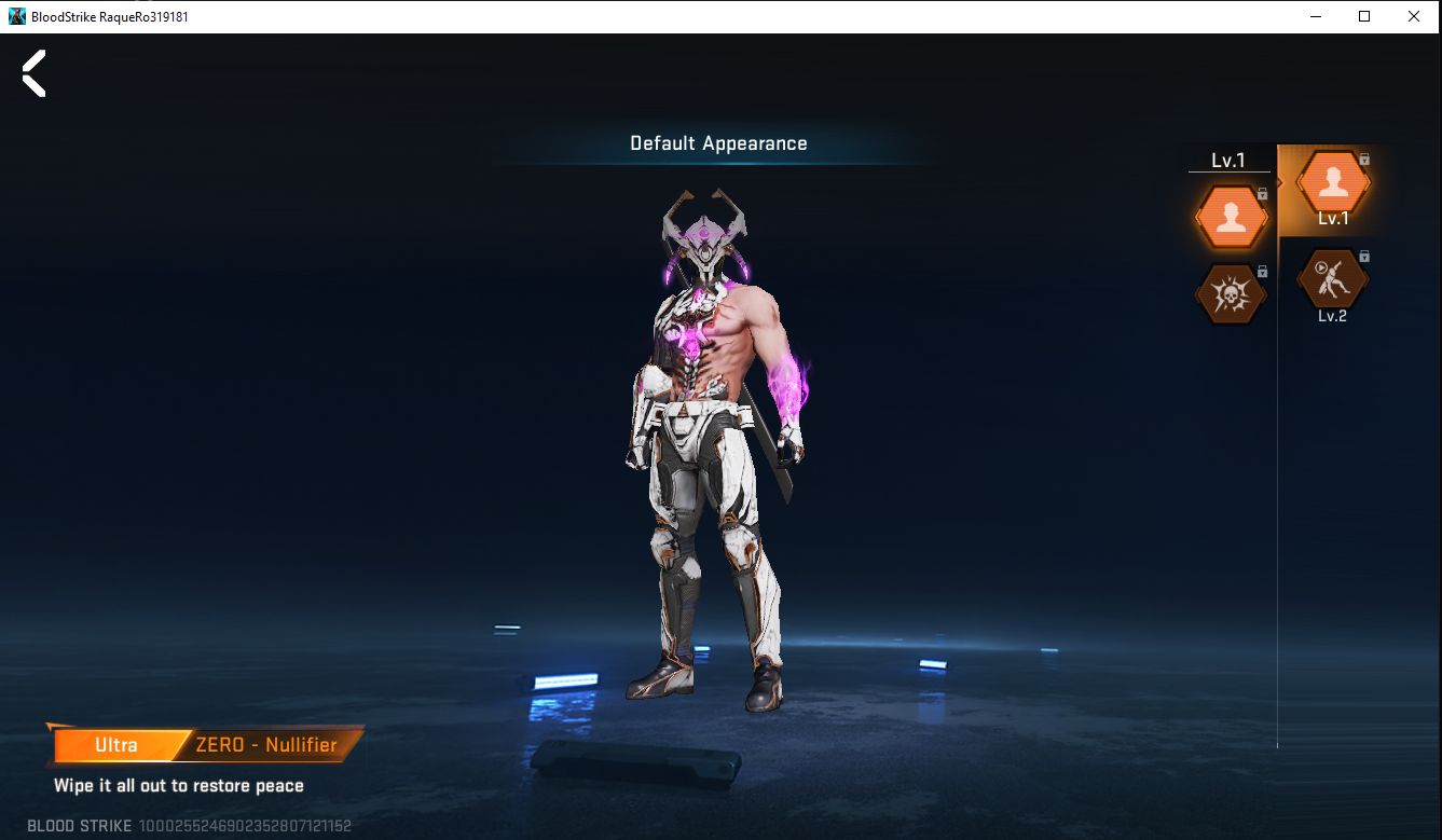 [Preço Baixo] Contas Bloodstrike (Eternas/facas/skins) - Skins Ja Resgatadas
