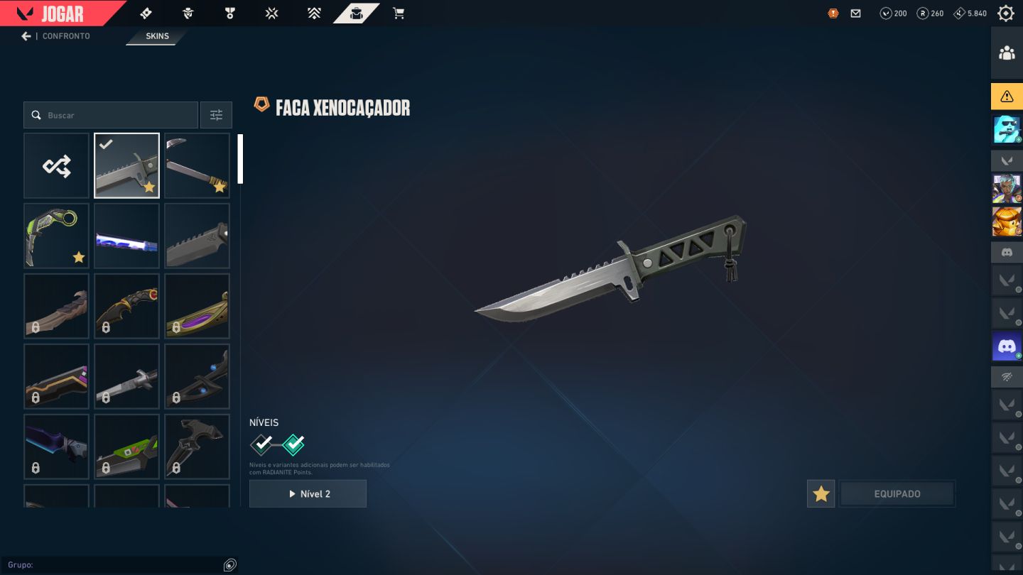 Conta valorant,nivel96,rank ouro,+20skins,xenocaçador,kuronami,karambit rgx,23ag