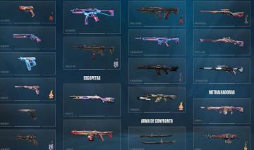 Conta valorant com várias skins