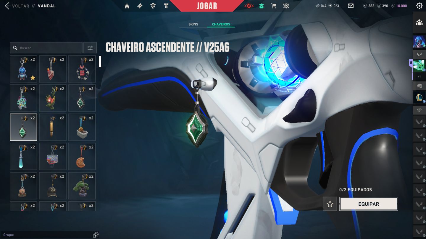 Conta de LOL e Valorant com SKINS