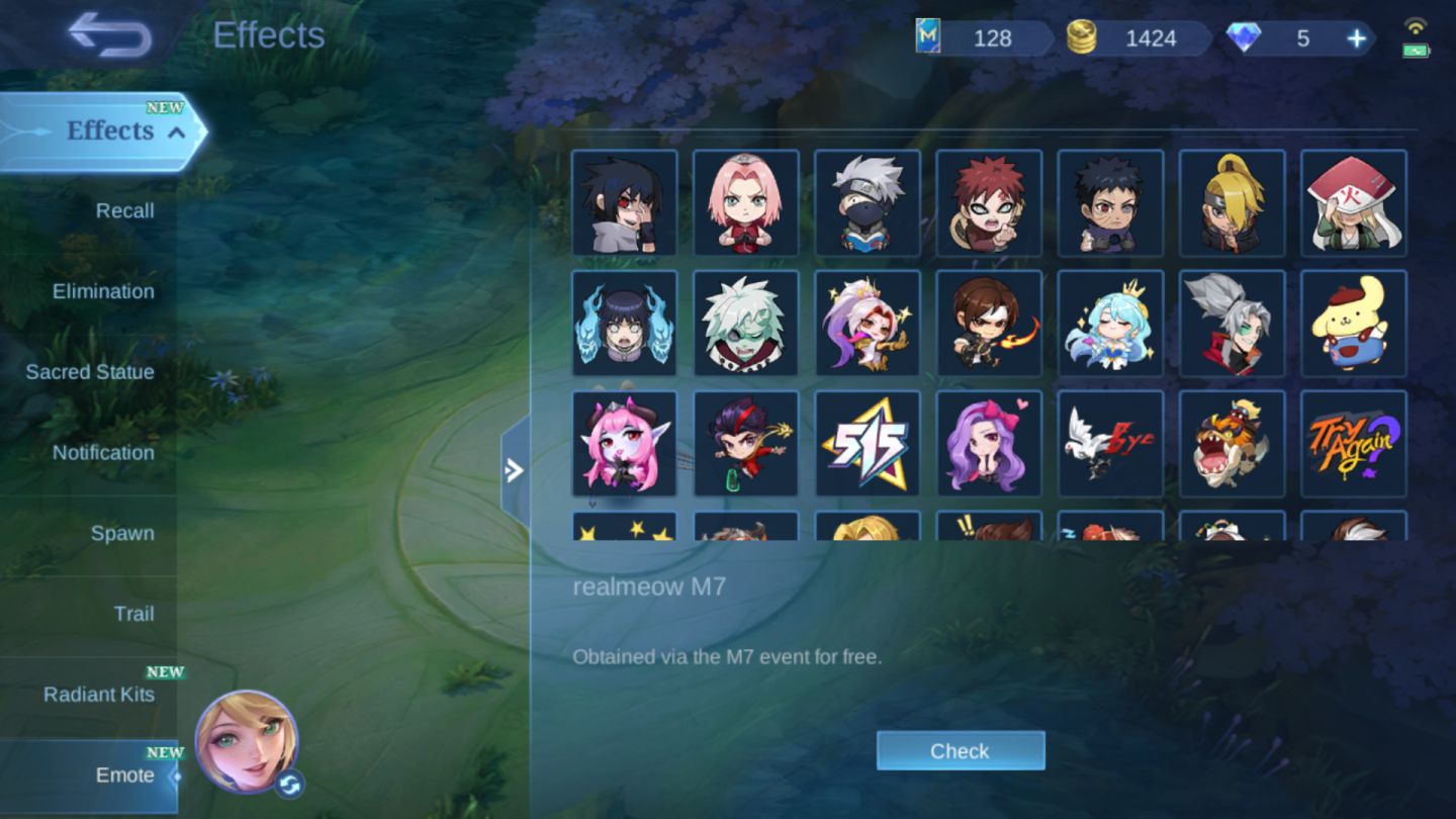Conta Mobile Legends - NARUTO S SASUKE / KOF Aurora & Mais ! [Ler Descriçao] !