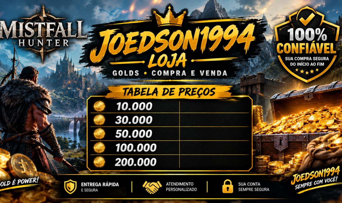 Mistfall Hunter Sangue Áureo/Gold