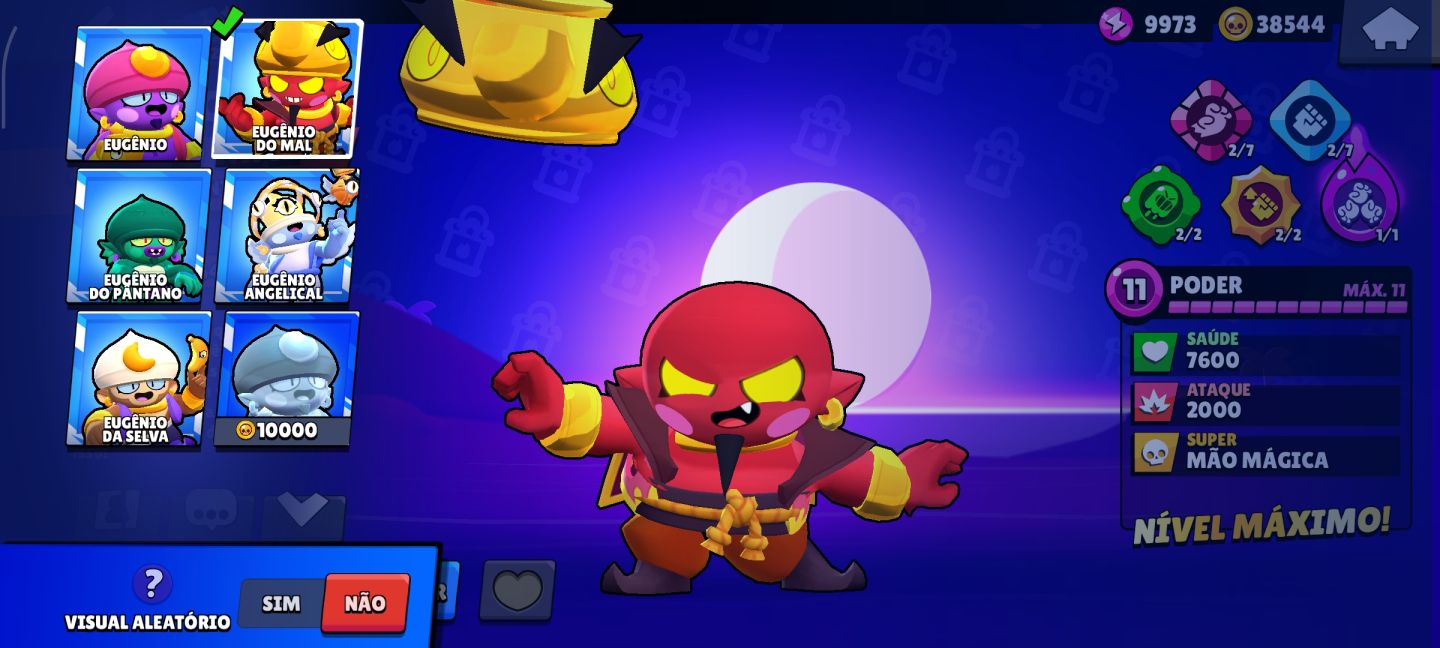 Conta Brawl Stars de 2019 | 107/108 Brawlers | Valor Negociável