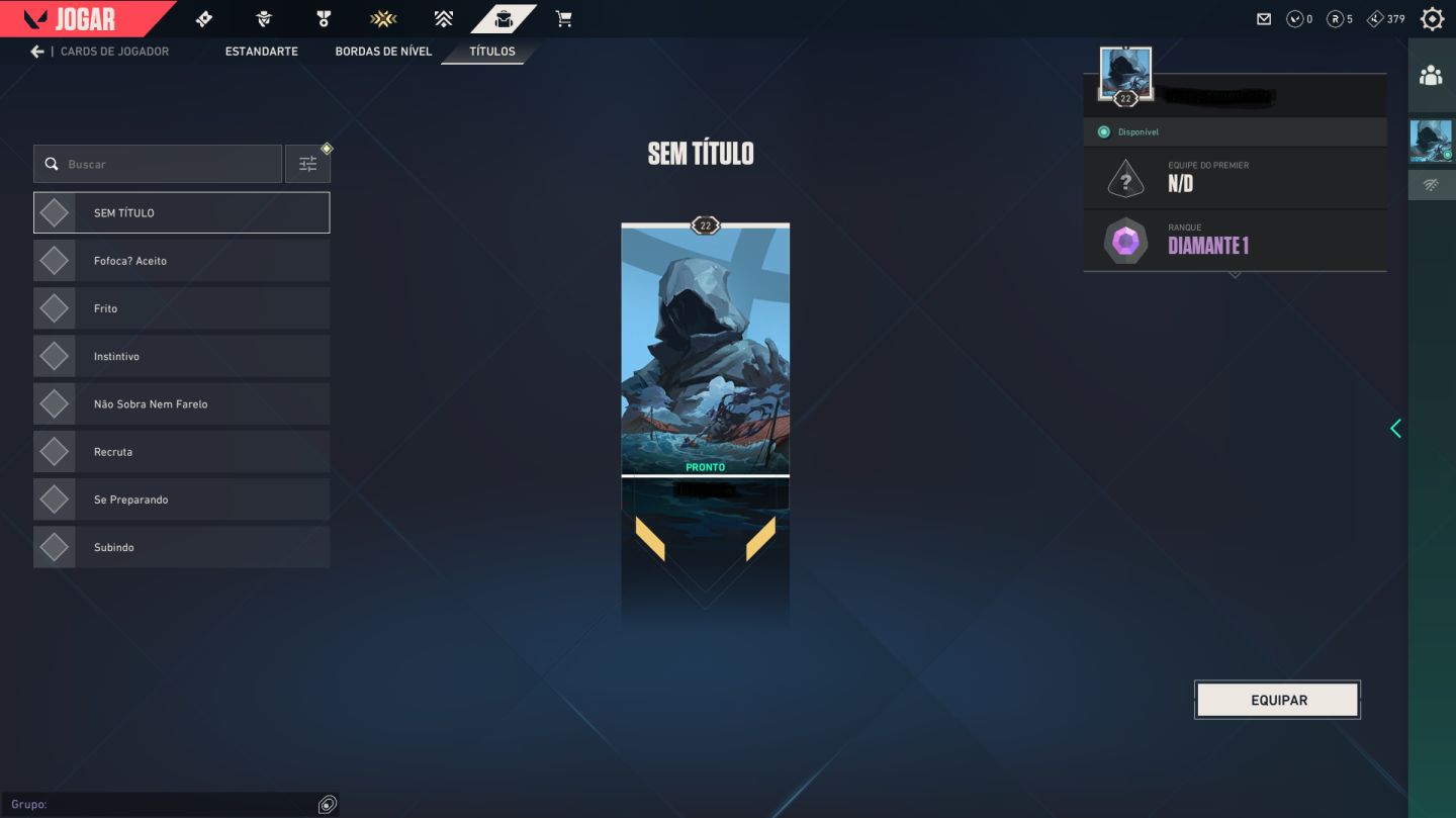 CONTA VALORANT DIAMANTE 1 COM VANDAL HEROI VALOROSO E PACOTE CHAMPIONS 2026