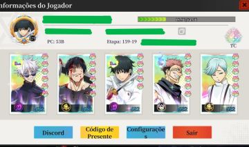 CONTA REI DO JUJUTSU + 50B