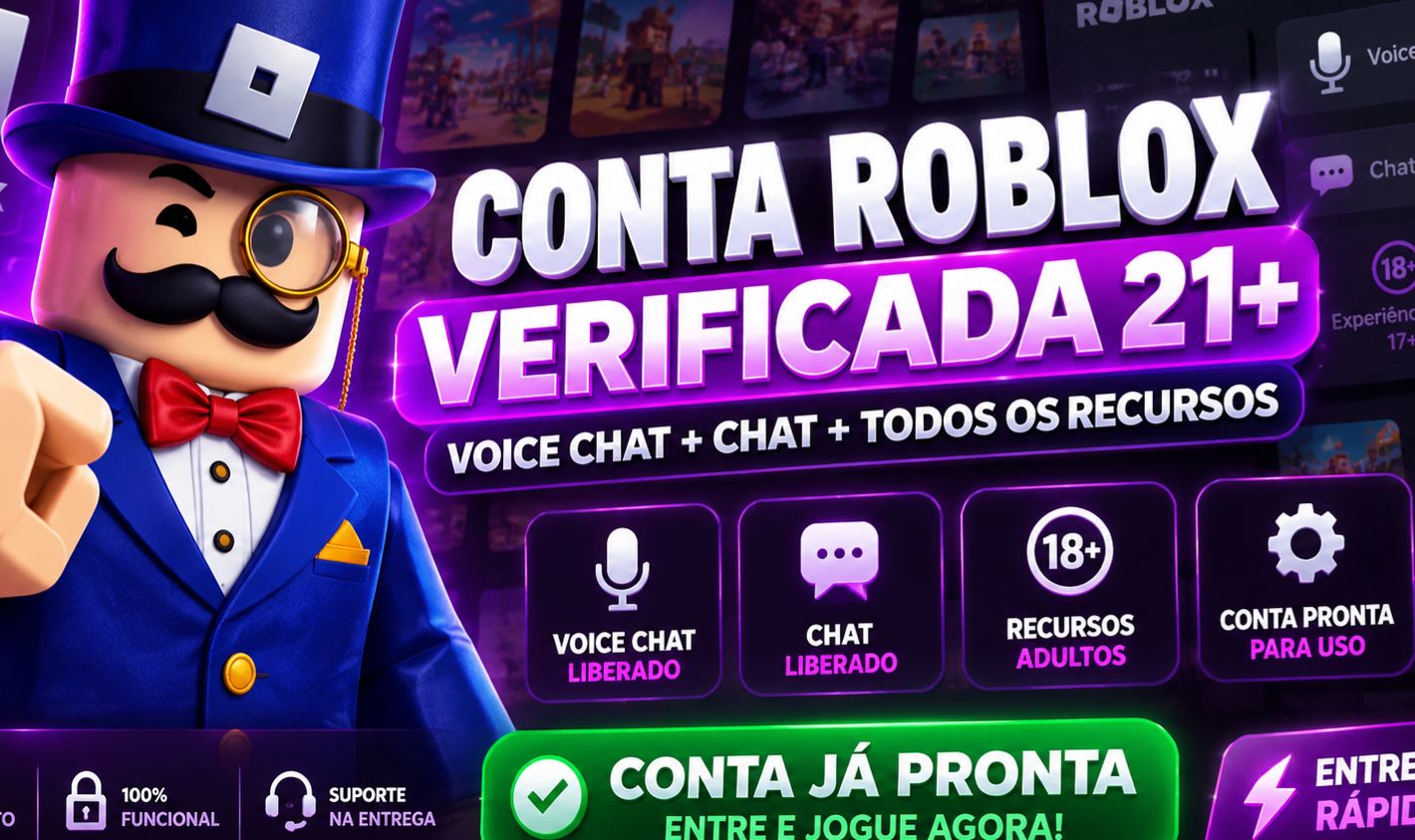 Verificação Roblox 21+ | Voice Chat|+Chat+acesso a todos os recursos adultos.