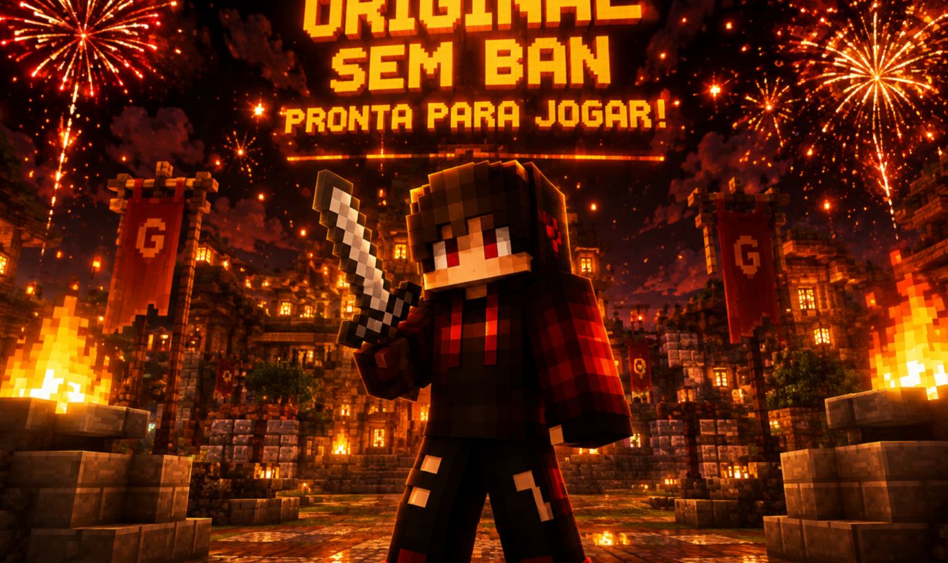 CONTA MINECRAFT ORIGINAL FULL ACESSO JAVA