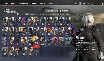 Conta de R6 com Elite e Pacotes Exclusivos