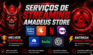 TODOS STREAMINGS | NETFLIX / HULU / ESPN / TNT / PRIME VIDEO / CHAT GPT
