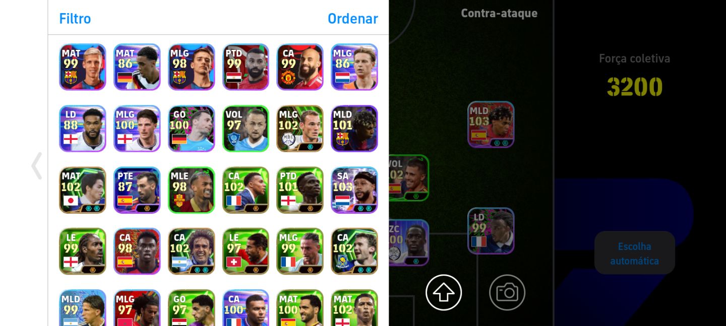 Conta de efootbal boa