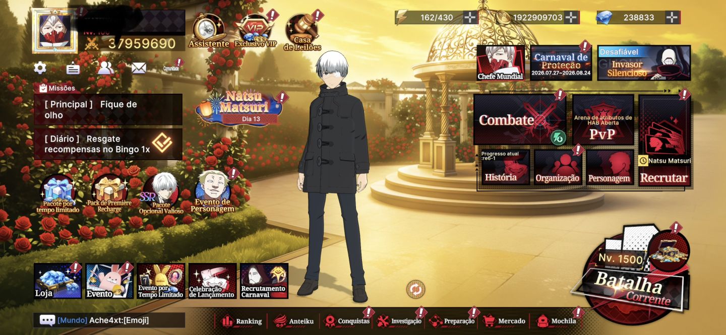 Conta Tokyo Ghoul break the Chains TOP2 BR