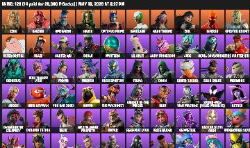 Conta Fortnite 126 Skins | Peter Griffin, Baymax, Renegade R. + Email Alterável