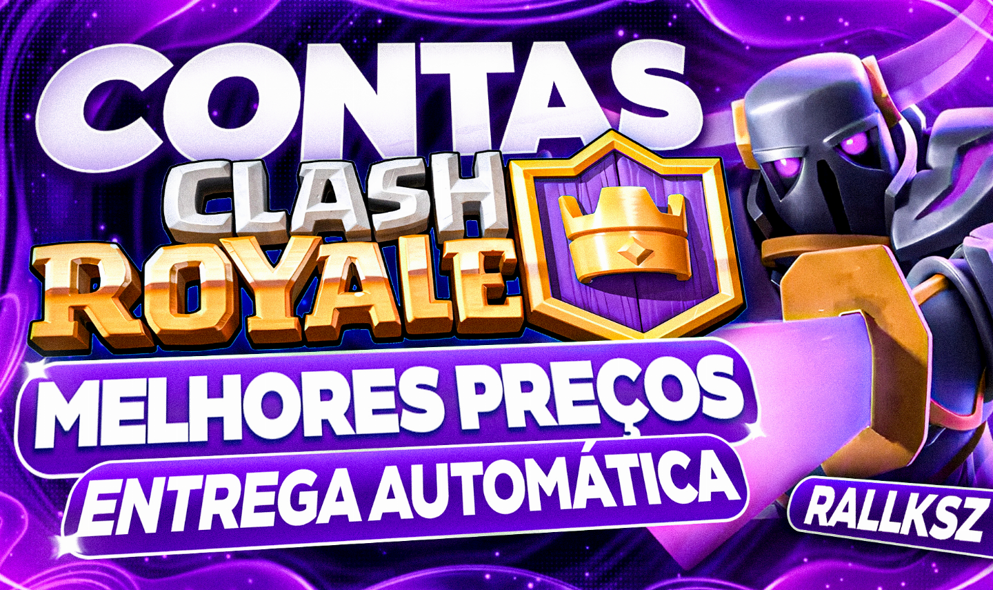 ACESSO VITALÍCIO [MELHOR PREÇO DA GGMAX] CONTAS DE CLASH ROYALE | FULL ACESSO