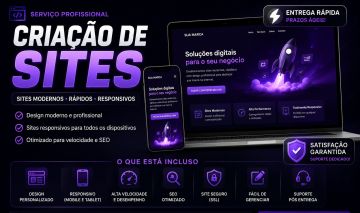 Criação de Sites Profissionais | Design Personalizado e Responsivo