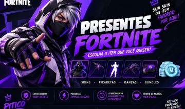 Vbucks (Itens da Loja) Via Presente no Fortnite -Promoção - Preços Antigos