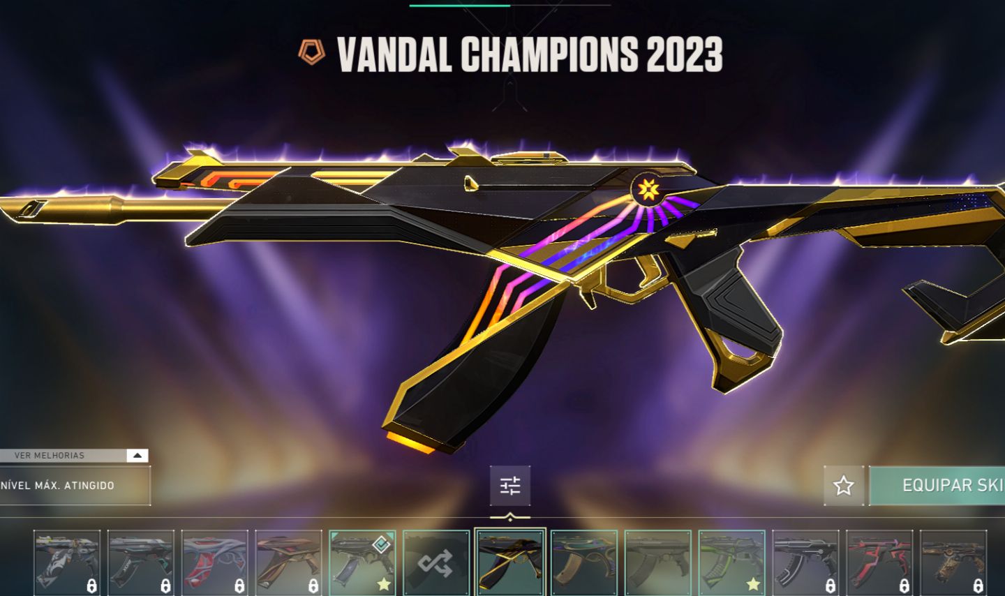 Conta Lol - Valorant - plat 2 - Vandal Champions 2023