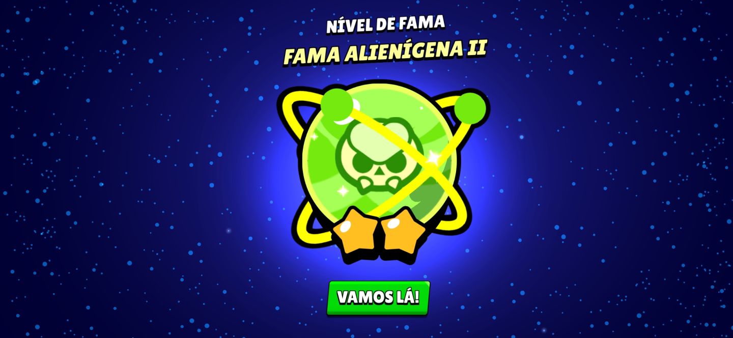 Conta brawl stars alien 2 +500 skins