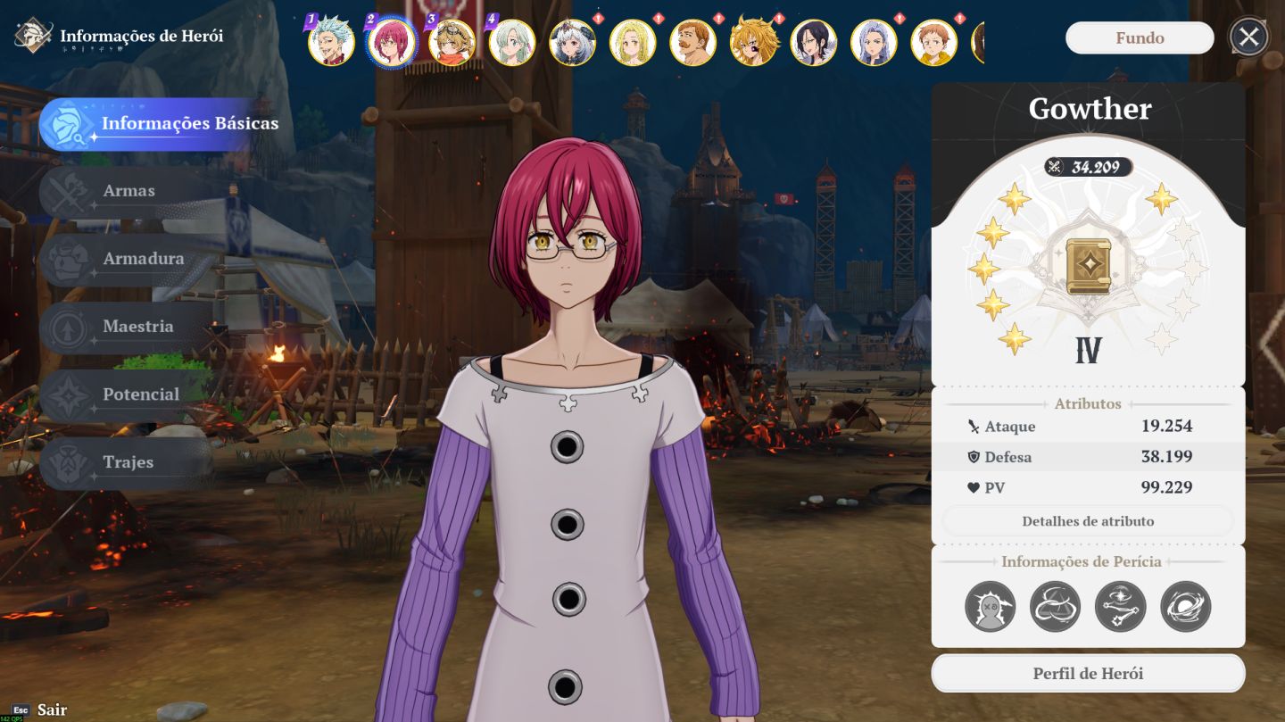 The Seven Deadly Sins Origin - CONTA ENDGAME-BAN P10-MERLIN P7-ELIZA P5-GOW P6