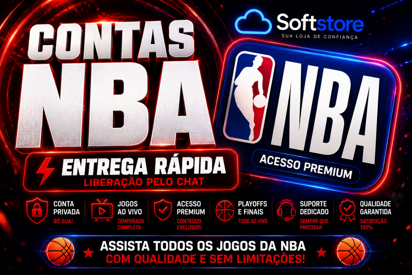 NBA League Pass Premium | Conta Privada + Garantia