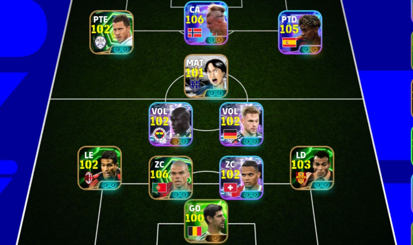 Conta de efootball 3175 de força