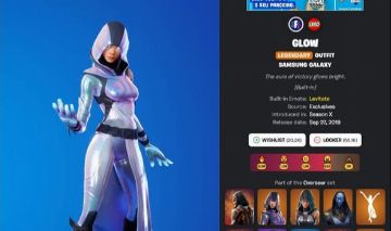 CONTA FORNITE RARA +150 SKINS (SKIN GLOW + KRATOS PICKAXE)