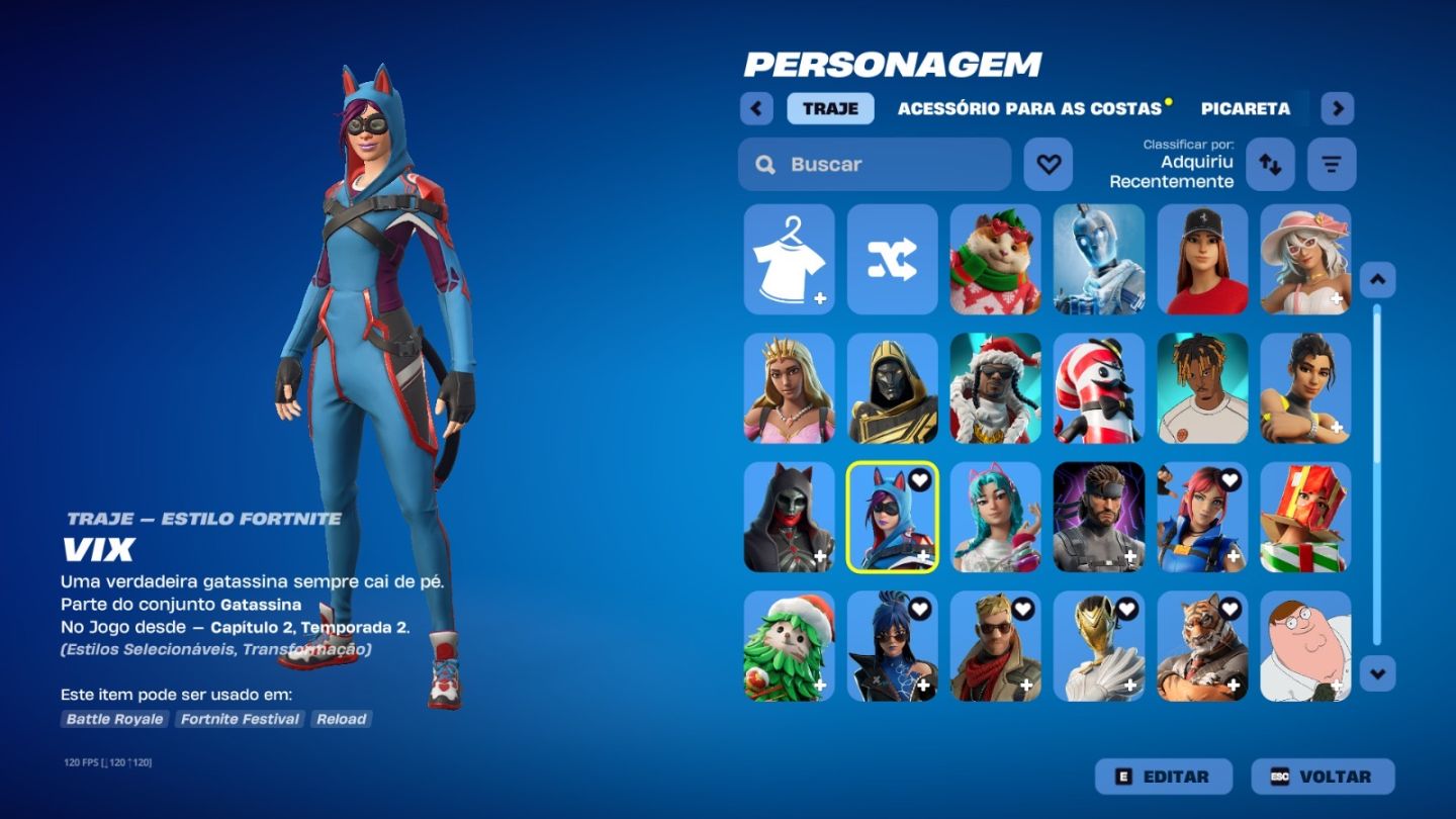 Conta Fortnite | 50 Skins trayhd | Glitch | Entrega em menos de 24h