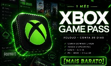[MAIS BARATO] XBOX GAME PASS 1 MÊS + BRINDE