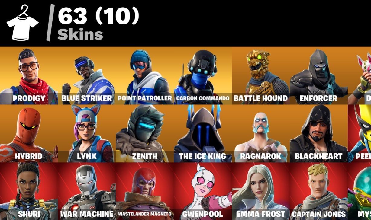 Conta fortnite s5 s6 s7 s8 inc
