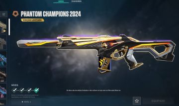 CONTA VALORANT LVL 182 | KARAMBIT ION + KATANA CHAMPIONS 2024 | PICO DIAMANTE