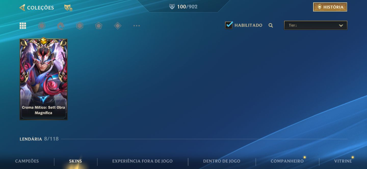 Conta de wr