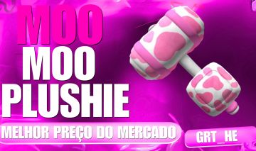 SET MOO MOO PLUSHIE - SET MAIS RARO DO FTF | MELHOR PREÇO DO MERCADO!