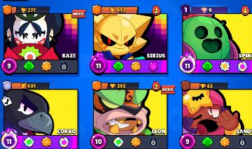 Conta Brawl Stars, 34K Troféus, Shelly Estelar, Darryl Omega Caixa, 99 Brawlers