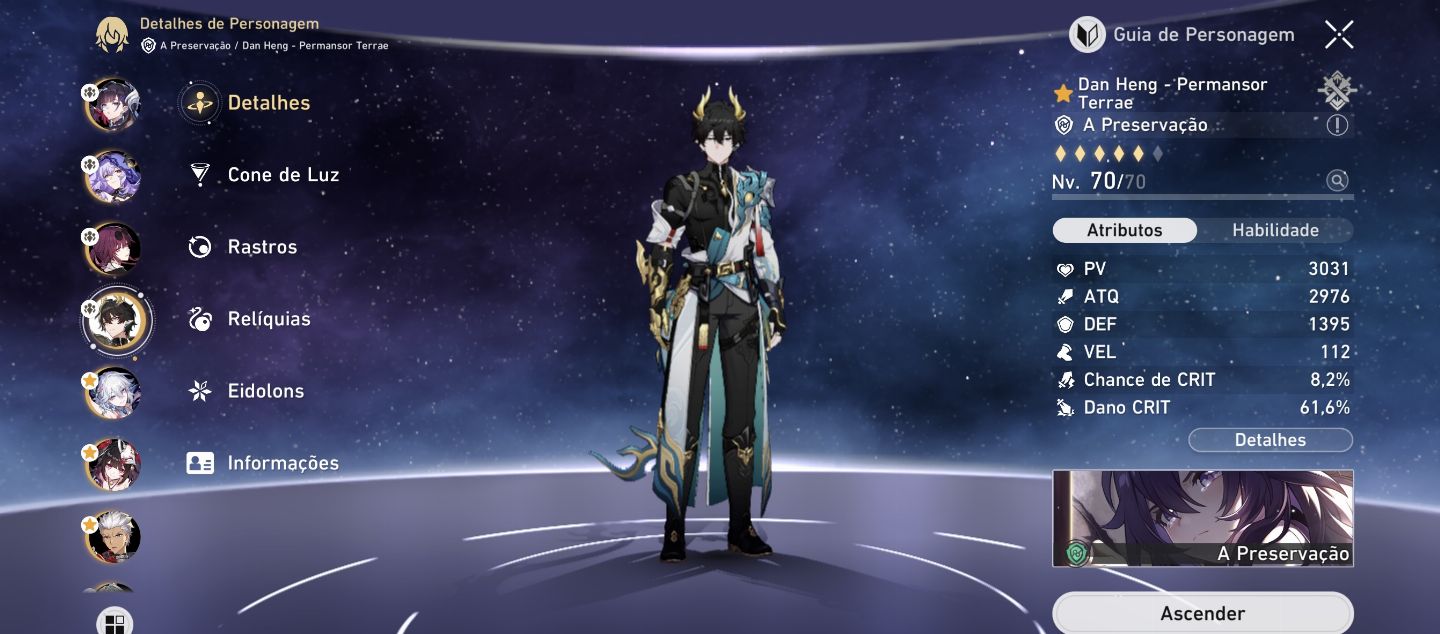 Honkai time de dot completo+ personagens t5+ banner no garantido e lvl 65