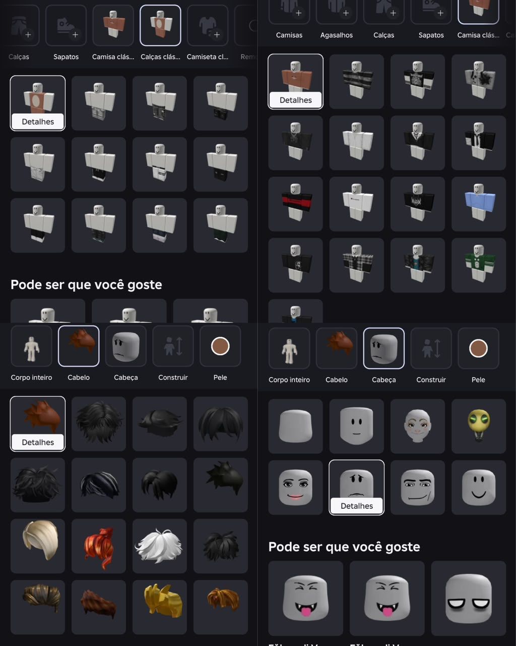 CONTA DE ROBLOX INVENTARIO AVALIADO EM 1.8K DE ROBUX