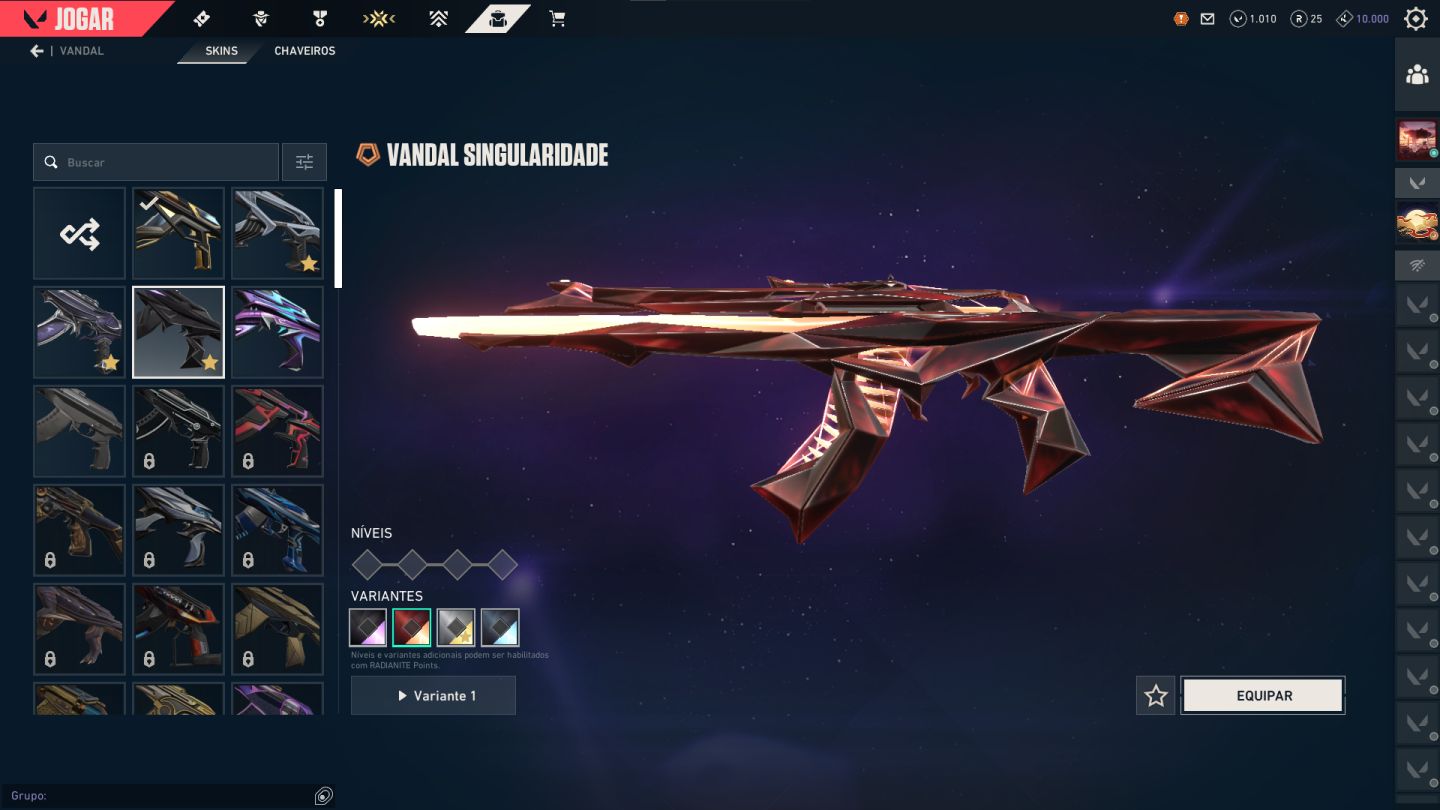 CONTA COM PACOTES CHAMPIONS E MUITAS SKINS / PREÇO NEGOCIAVEL